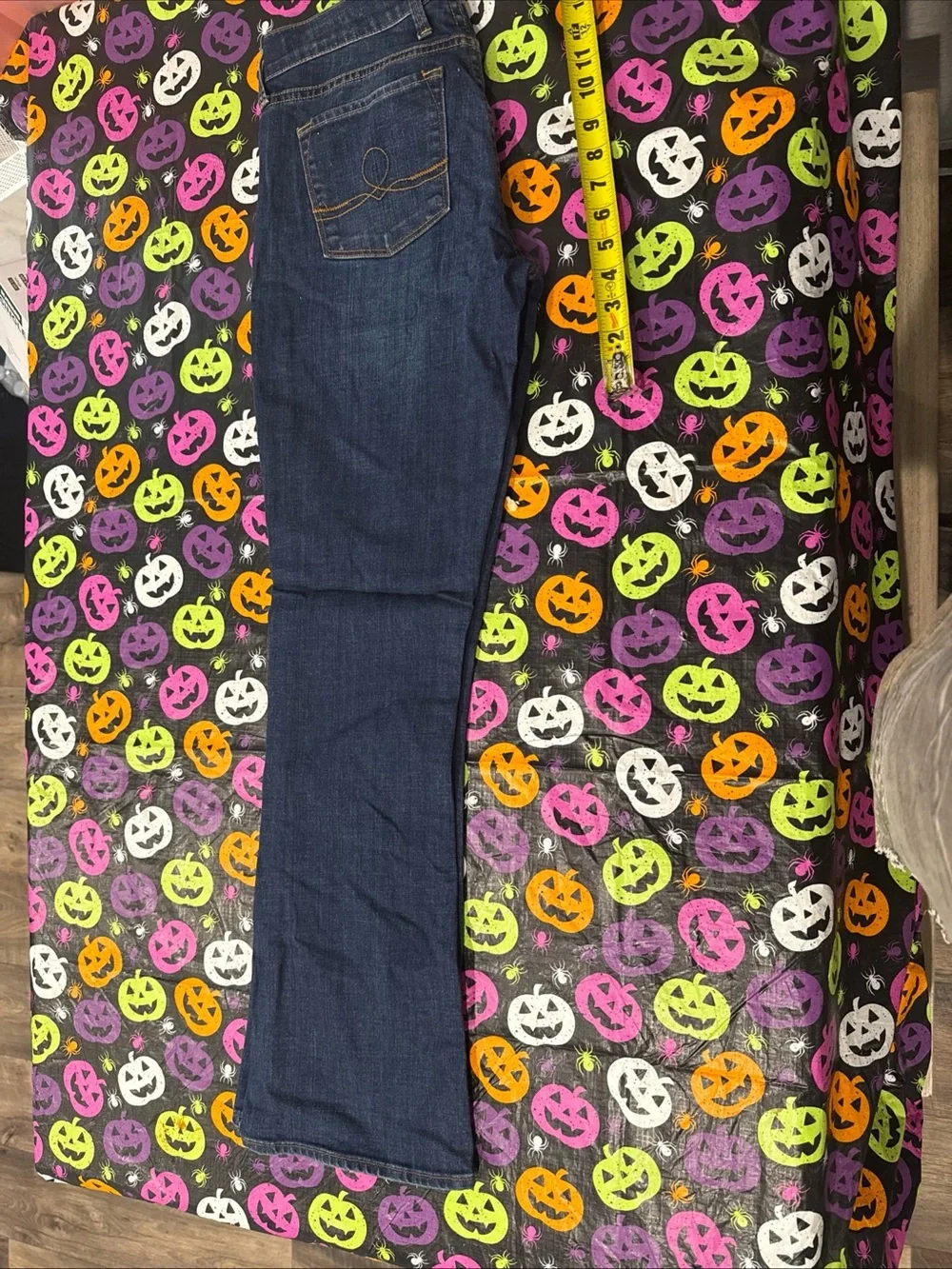 Lucky Brand Dark Blue Flared Wide-Leg Jeans